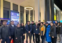 4 дүркін Азия чемпионы Жәмилә Бақбергенова елге оралды